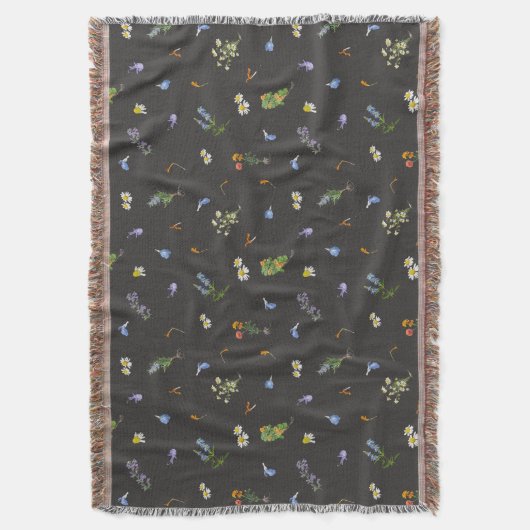 Herbal blanket for fireplace.  deken (Voorkant Verticaal)