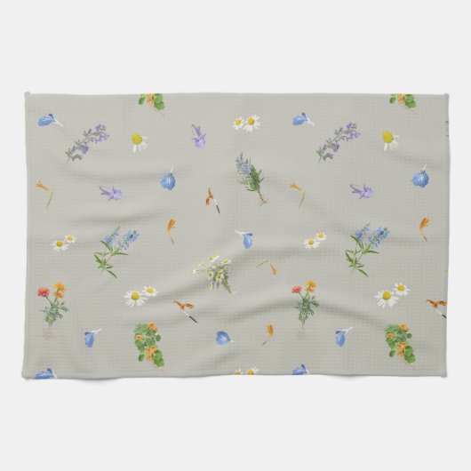 Herbal blanket for fireplace.  theedoek (Horizontaal)