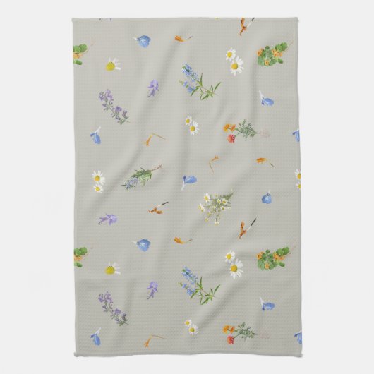 Herbal blanket for fireplace.  theedoek (Verticaal)