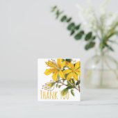 Herbal Business Kortingsklant Dank u Vierkante Visitekaartje (Staand voorkant)