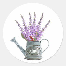  Herbal Floral Sweet Bunch Ronde Sticker