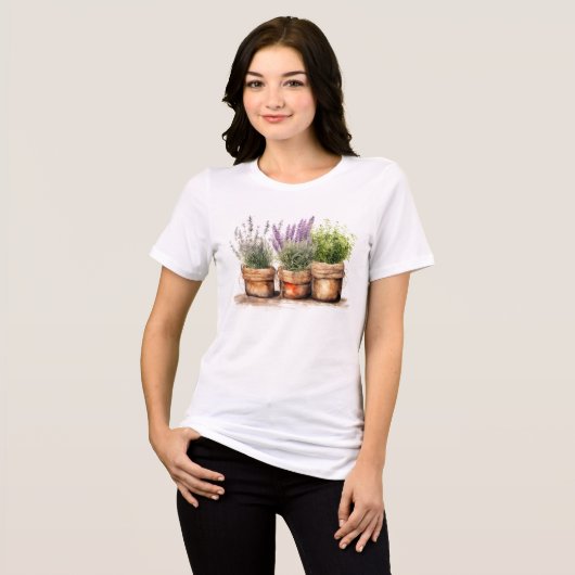 Herbal Planten Herbalist Tri-Blend Shirt (Voorkant volledig)