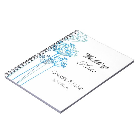 Herbal Rhapsody Wedding Plannen Notitieboek (Linkerzijde)