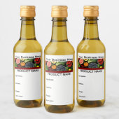 Herbal Tonic Label Wijn Etiket (Flessen)