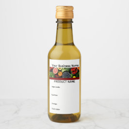Herbal Tonic Label Wijn Etiket