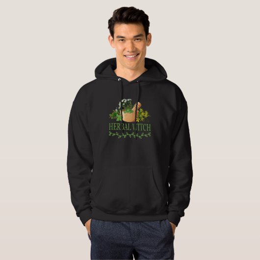 Herbal Witch Hoodie (Voorkant volledig)
