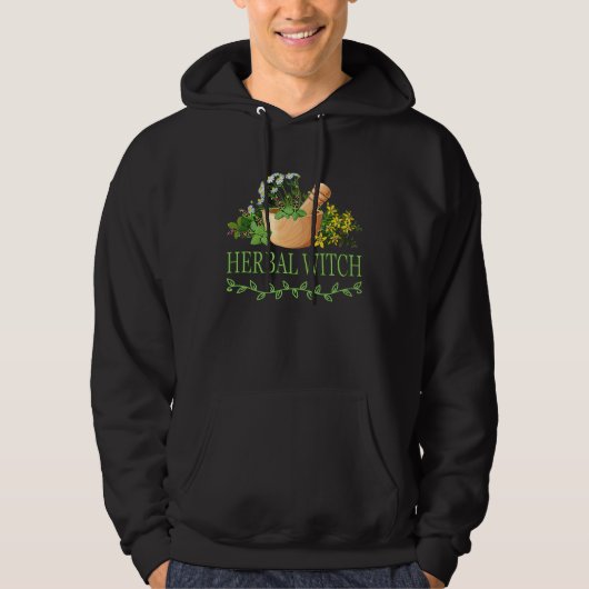 Herbal Witch Hoodie (Voorkant)