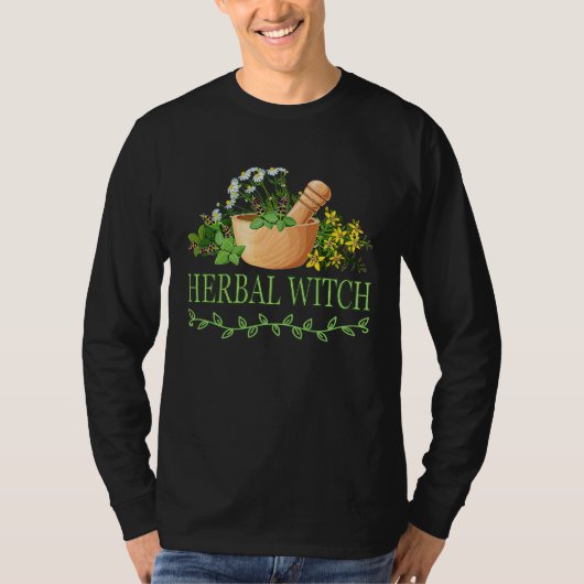 Herbal Witch T-shirt (Voorkant)