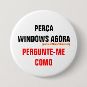 Herbalinux Ronde Button 7,6 Cm (Voorkant)