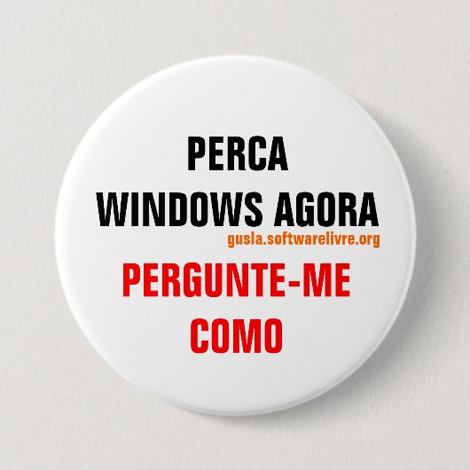 Herbalinux Ronde Button 7,6 Cm (Voorkant)