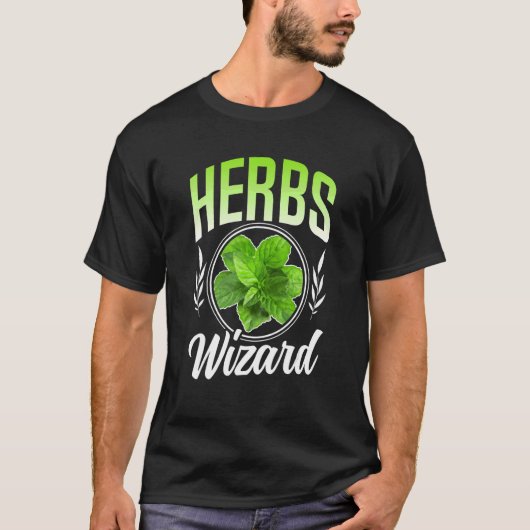 Herbalisme Herb Gardening T-shirt (Voorkant)