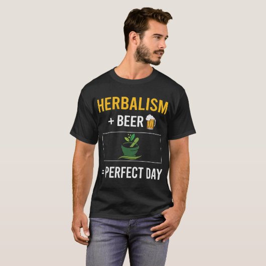 Herbalisme Herbalist Fytotherapie Kruiden Kruiden T-shirt (Voorkant volledig)