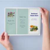 Herbalist Adverteren Brochure Dubbelzijdig (Hand)