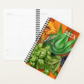 Herbalist Herb Images Custom Planner (Display)