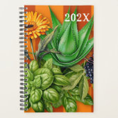 Herbalist Herb Images Custom Planner (Voorkant)