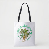 Herbalist Herbalism Herbs Planten Medicine Tote Bag (Voorkant)