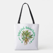 Herbalist Herbalism Herbs Planten Medicine Tote Bag (Achterkant)