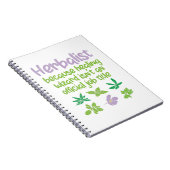 Herbalist Herbs Funny Notitieboek (Rechterzijde)