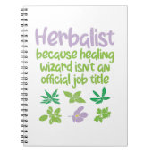 Herbalist Herbs Funny Notitieboek (Voorkant)