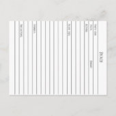 Herbalist Peaches Materia Medica Botanische Kaart (Achterkant)