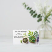 Herbalist Visitekaartje (Staand voorkant)