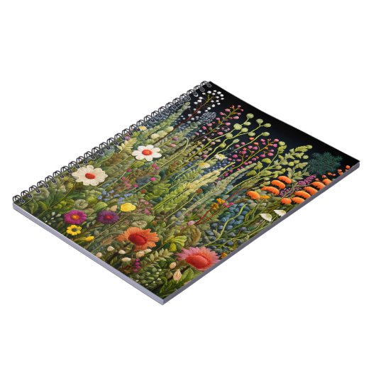 Herbalist's Garden geborduurd Notitieboek & Journa (Linkerzijde)