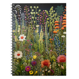 Herbalist's Garden geborduurd Notitieboek & Journa