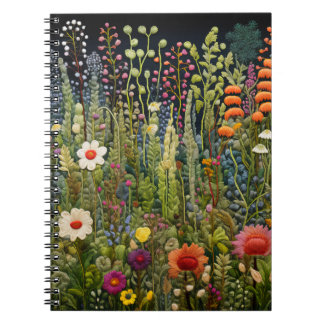 Herbalist's Garden geborduurd Notitieboek & Journa