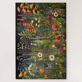 Herbalist's Geborduurde Tuin Jigsaw Puzzel