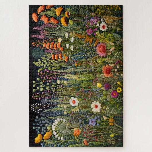 Herbalist's Geborduurde Tuin Jigsaw Puzzel (Verticaal)