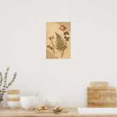 Herbarium Cottagecore Kunstprint Poster (Keuken)