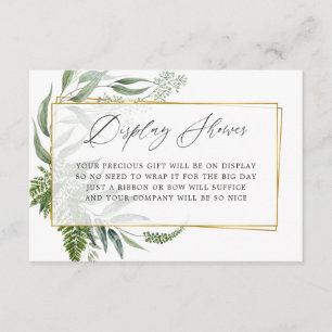 Herbarium Geometrische Vrijgezellenfeest Display S Informatiekaartje