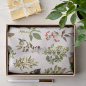 herbarium groen Plant Tissuepapier (Geschenk)