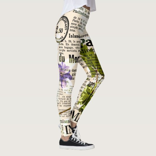 Herbarium-Leggings Leggings (Rechts)