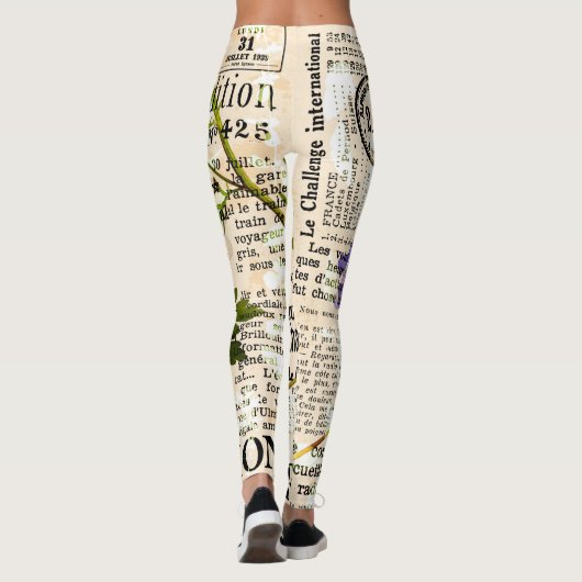 Herbarium-Leggings Leggings (Achterkant)