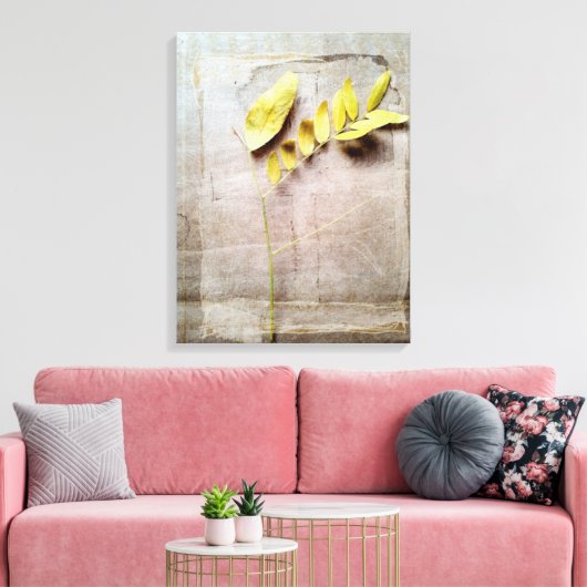 Herbarium V Canvas Afdruk (Insitu (Woonkamer))