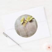 Herbarium V Ronde Sticker (Envelop)