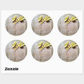 Herbarium V Ronde Sticker (Vel)