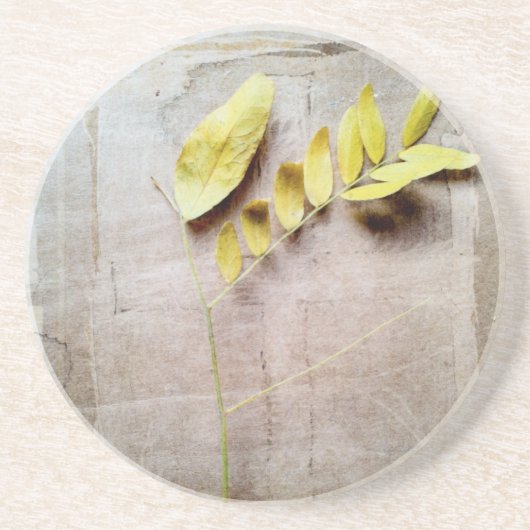 Herbarium V Zandsteen Onderzetter (Voorkant)