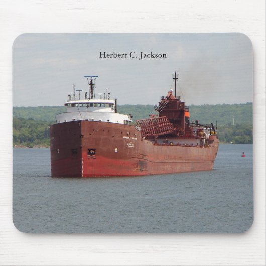 Herbert C. Jackson mousepad Muismat (Voorkant)