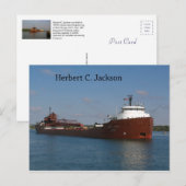 Herbert C. Jackson-postkaart Briefkaart (Voorkant / Achterkant)