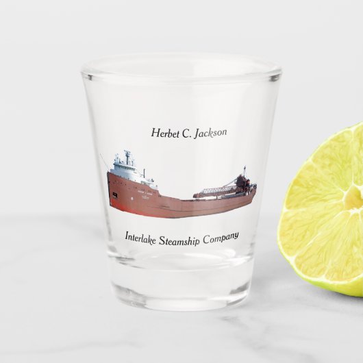 Herbert C. Jackson shot glass Shot Glas (Voorkant)
