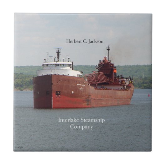 Herbert C. Jackson tegel Tegeltje (Voorkant)