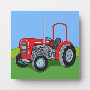 Herbert de Tractor Fotoplaat