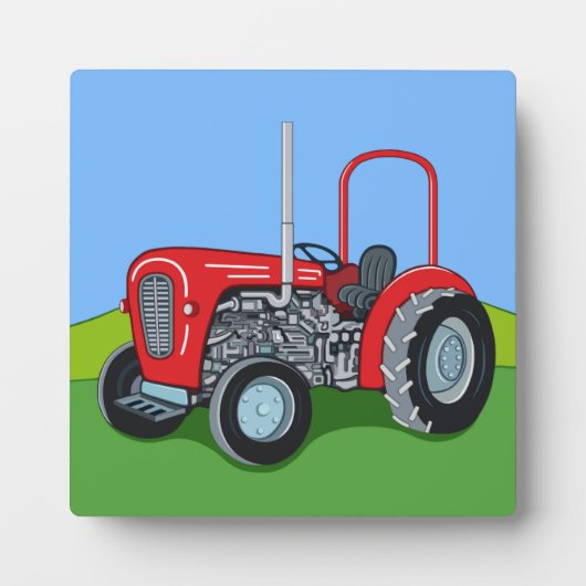 Herbert de Tractor Fotoplaat (Voorkant)