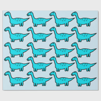 Herbert Dinosaur Wrapping Paper  Cadeaupapier