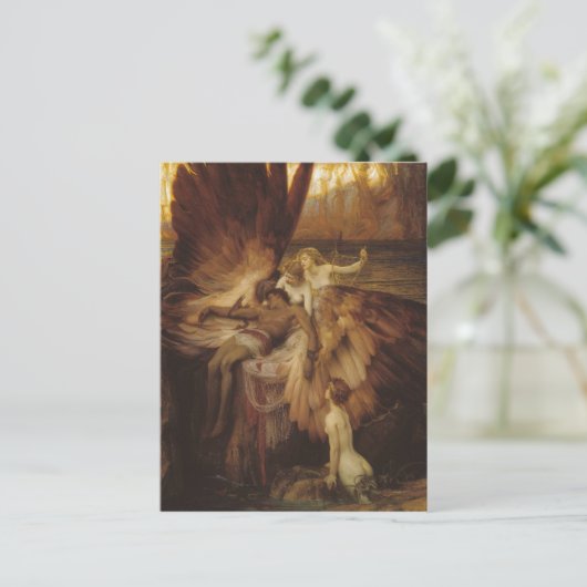 Herbert Draper-The Lament for Icarus Briefkaart (Staand voorkant)