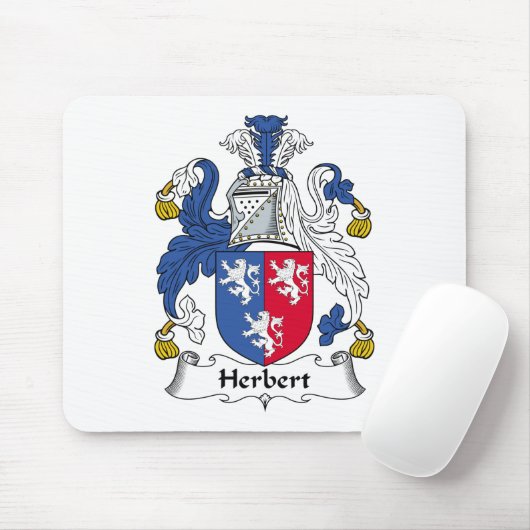 Herbert Family Crest Muismat (Met muis)