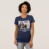Herbert Hoover 1932 Campaign Women's Dark T-shirt (Voorkant volledig)