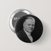 Herbert Hoover 31 Ronde Button 5,7 Cm (Voorkant /achterkant)